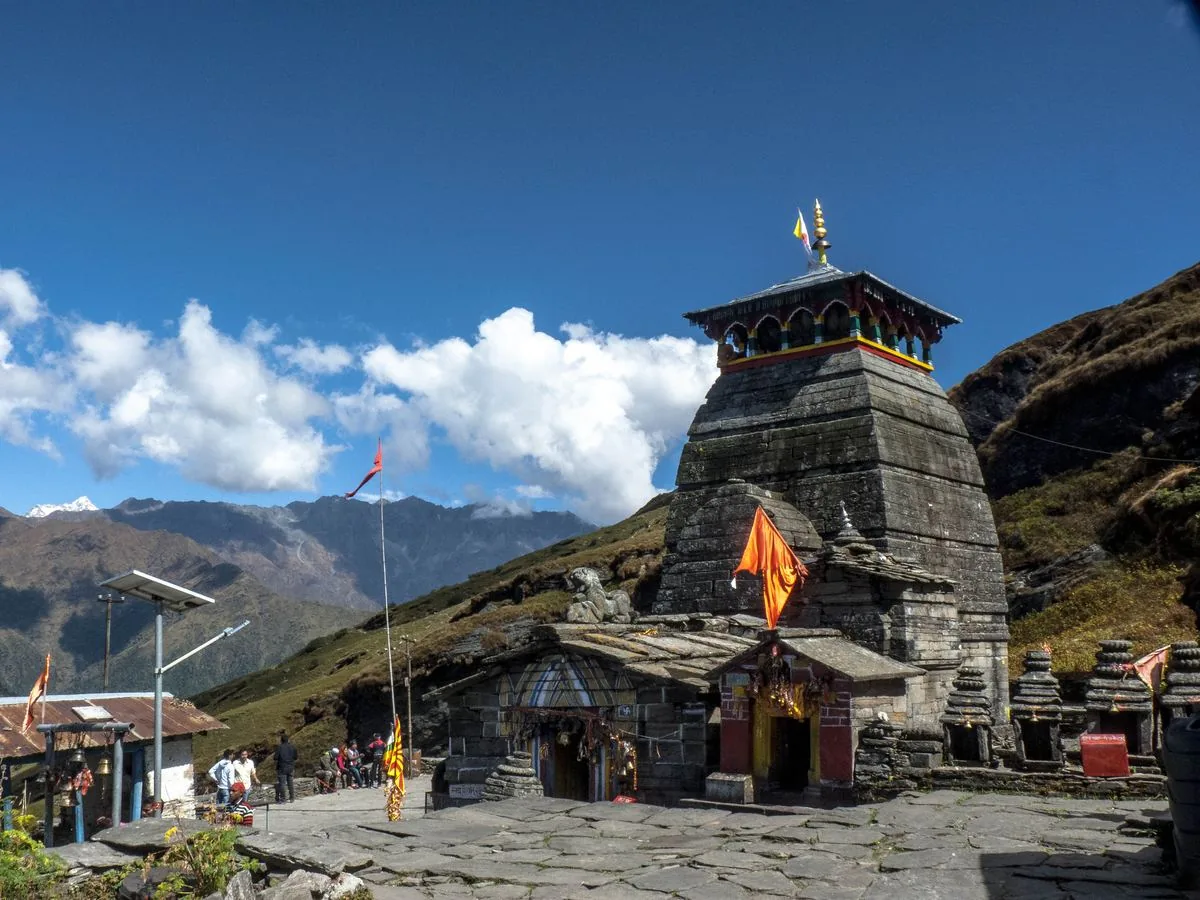 Tungnath trek route