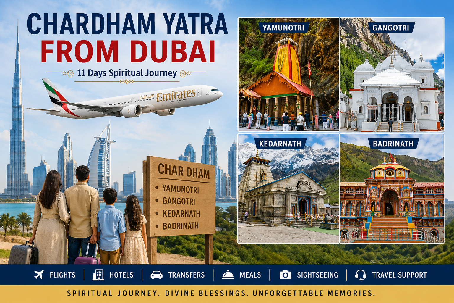 TraveloHimalayas Chardham Yatra from Dubai